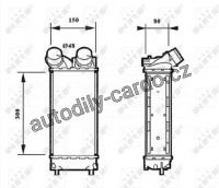 Chladič turba - NRF 30190