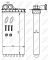 Výměník tepla, vnitřní vytápění NRF 54332