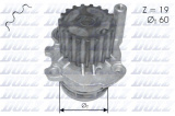 Vodní pumpa DOLZ A196 - AUDI, SEAT, SKODA, VW