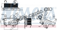 Chladič oleje automatické převodovky NISSENS 90732