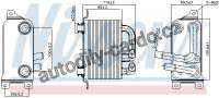 Chladič oleje automatické převodovky NISSENS 90833