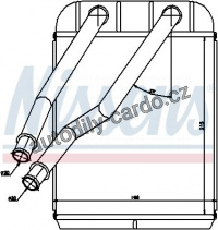 Výměník tepla NISSENS 73975
