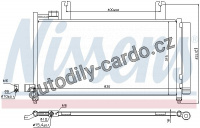 Chladič klimatizace NISSENS 940328