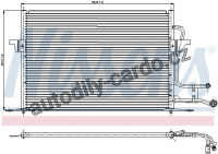 Chladič klimatizace NISSENS 94189