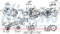 Turbodmychadlo NISSENS 93110