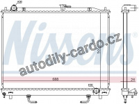 Chladič motoru NISSENS 628959