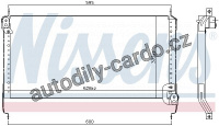 Chladič klimatizace NISSENS 94195