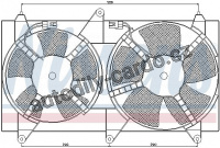 Ventilátor chladiče NISSENS 85611