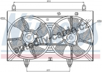 Ventilátor chladiče NISSENS 85615