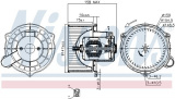 Vnitřní ventilátor NISSENS 87234