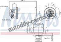 Vysoušeč klimatizace NISSENS 95230