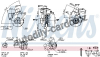 Turbodmychadlo NISSENS 93125