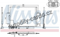 Chladič klimatizace NISSENS 94614
