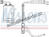 Výměník tepla NISSENS 73990