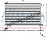 Chladič klimatizace NISSENS 94204