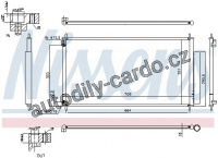 Chladič klimatizace NISSENS 940340