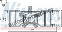 Ventilátor chladiče NISSENS 85630