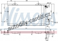 Chladič klimatizace NISSENS 94206