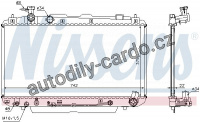 Chladič motoru NISSENS 64644A