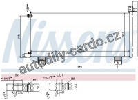 Chladič klimatizace NISSENS 940344