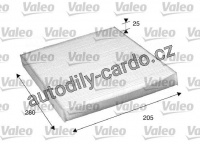 Kabinový filtr VALEO 698885 - AUDI, SEAT, ŠKODA, VW