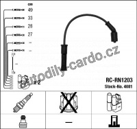 Sada kabelů pro zapalování NGK RC-RN1203 - RENAULT