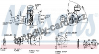 Turbodmychadlo NISSENS 93136