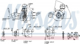 Turbodmychadlo NISSENS 93136