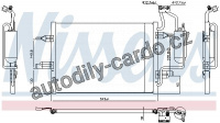 Chladič klimatizace NISSENS 94624