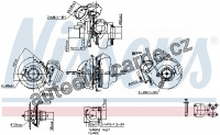 Turbodmychadlo NISSENS 93144