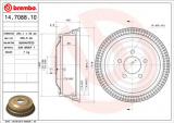 Brzdový buben BREMBO 14.7088.10