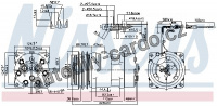 Kompresor klimatizace NISSENS 899927