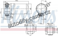 Vysoušeč klimatizace NISSENS 95263