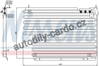 Chladič klimatizace NISSENS 94216