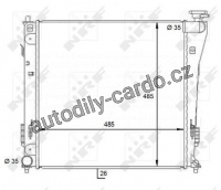 Chladič, chlazení motoru NRF (59086)