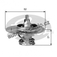 Termostat GATES (GT TH03282G2) - HONDA, MAZDA, MITSUBISHI, TOYOTA