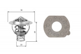 Termostat GATES (GT TH04077G1) - INFINITI