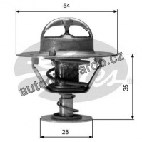 Termostat GATES (GT TH04277G1) - MITSUBISHI, NISSAN