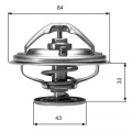 Termostat GATES (GT TH06582G1) - BMW