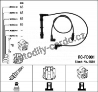 Sada kabelů pro zapalování NGK RC-FD901 - FORD