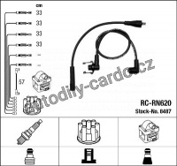 Sada kabelů pro zapalování NGK RC-RN620 - RENAULT, VOLVO