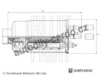 Palivový filtr BLUE PRINT ADBP230030