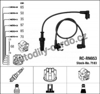Sada kabelů pro zapalování NGK RC-RN653 - RENAULT