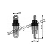 Tlumič vibrací (napínák) GATES (GT T38218) - BMW