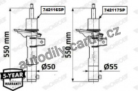 Tlumič pérování MONROE (MO 742117SP)