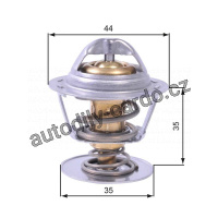 Termostat GATES (GT TH43688G1) - CITROËN, JAGUAR, PEUGEOT