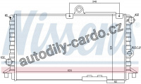 Chladič motoru NISSENS 60018