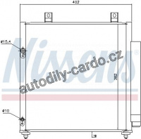 Chladič klimatizace NISSENS 940447