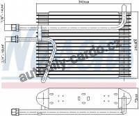 Výparník NISSENS 92155