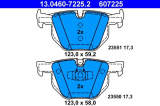 Sada brzdových destiček ATE 13.0460-7225 (AT 607225) - BMW